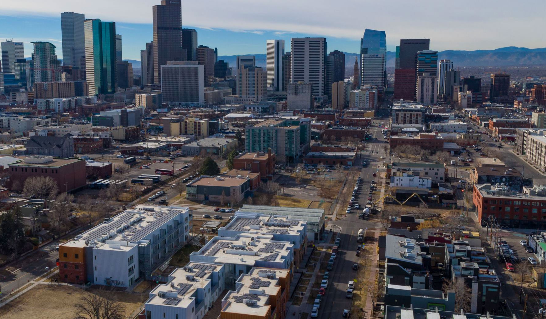Aerial Cityscape